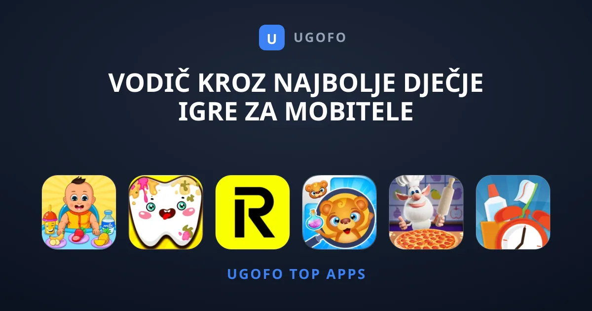Vodič Kroz Najbolje Dječje Igre za Mobitele